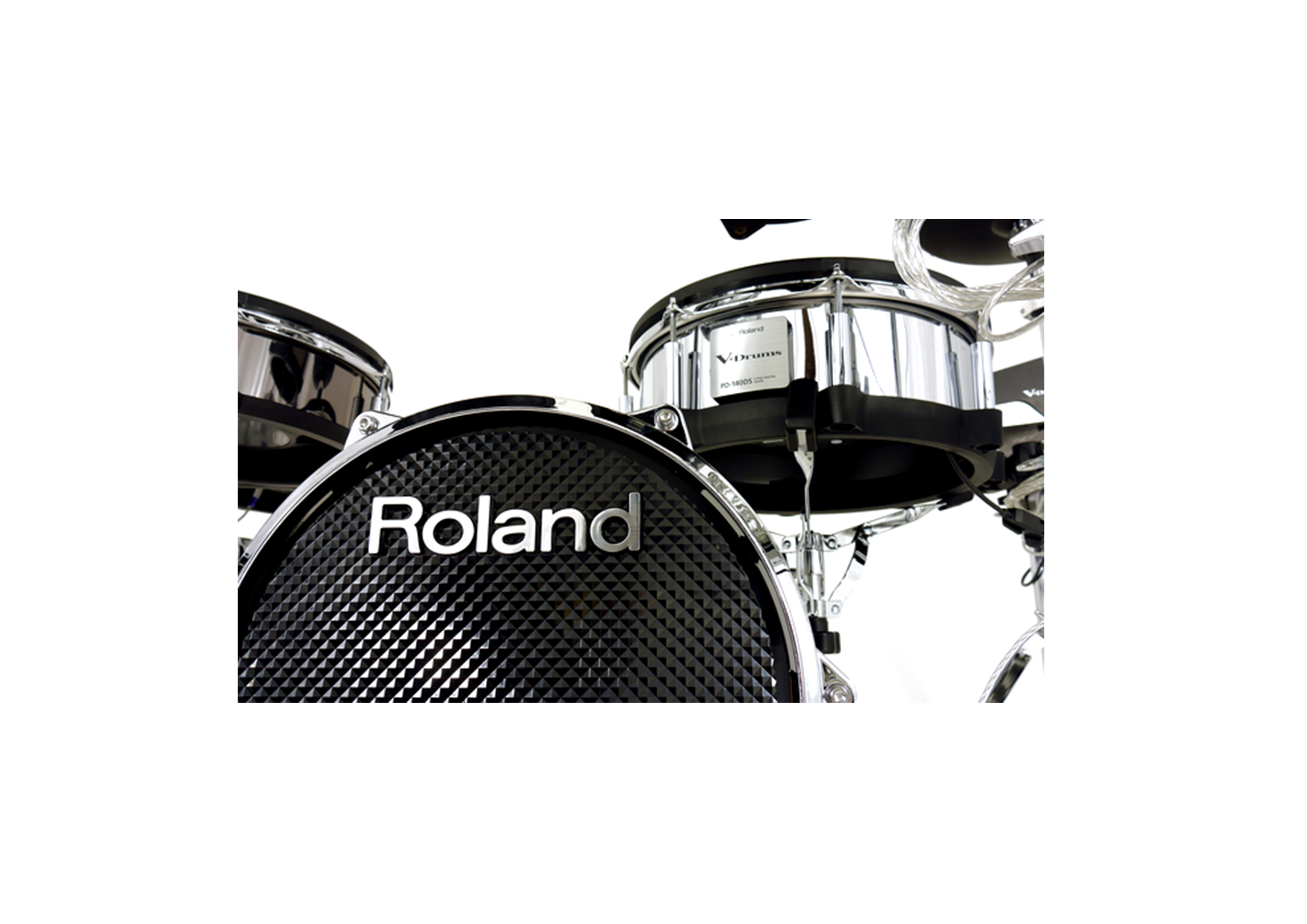 ROLAND® PD-128-BC V-PAD Electronic Drum Mesh-Head Tom V-Drum 